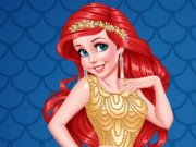 Ariel Pretty In Gold Game
