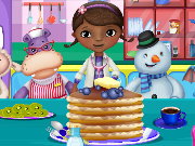 Doc McStuffins And Friends Cooking Pancakes