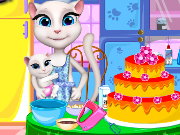 Angela Cooking Cake Game