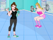 Princesses Gym Workout Game