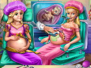Goldie Princesses Pregnant Checkup Game