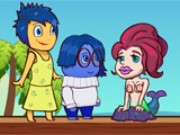 Inside Out Save Mermaid Princes Game