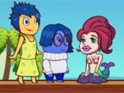 Inside Out Save Mermaid Princes Game