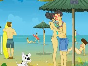 Hawaiian Beach Kiss Game