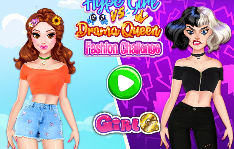 Hype Girl vs Drama Queen Fashion Challenge