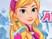 Anna Frozen Hair Spa Game