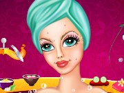 Princess Day Spa Facial Makeover Game