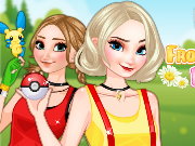 Frozen Sisters Pokemon Go Game