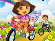Dora And Diego Race Game