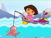 Dora Fishing Adventure Game