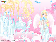 White Angel Dress Up Game