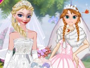 Elsa And Anna Brides Game