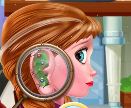 Princess Anna Ear Doctor Game