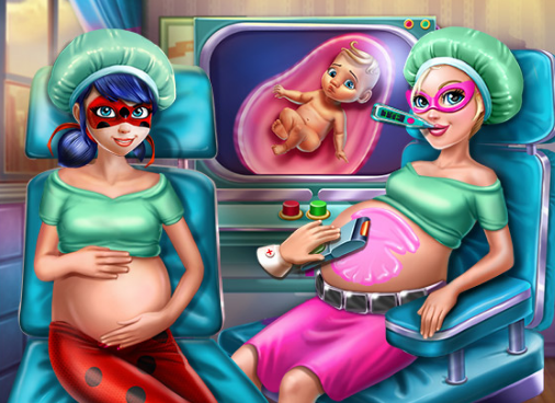 Hero Bffs Pregnant Checkup Game