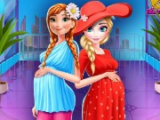 Elsa And Anna Pregnant Mall Shopping Game