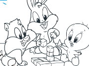 Baby Looney Tunes Painting Game