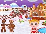 Baby Hazel Gingerbread House Game