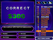 Who wants to be a Millionaire Game