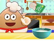 Pou cooking Raffaelo Game