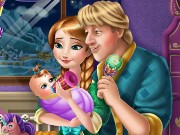 Anna And Kristoff Baby Feeding Game