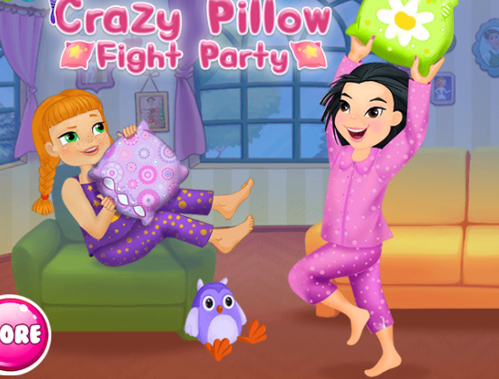 Crazy Pillow Fight Part Game