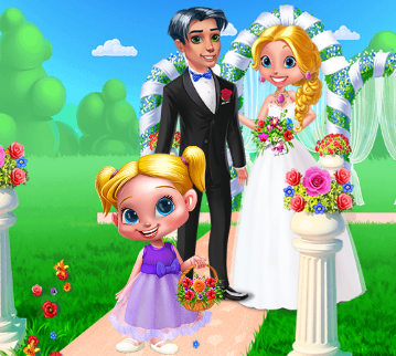 Flower Girl Wedding Day Game