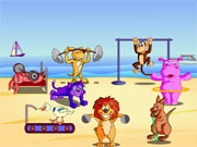 Cute Animal Olympics Game