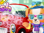 Puppy Car Wash Game