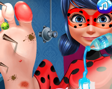 Ladybug Foot Surgery Game