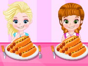 Princess Hotdog Eating Contest Game