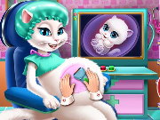 Kitty Pregnant Checkup Game