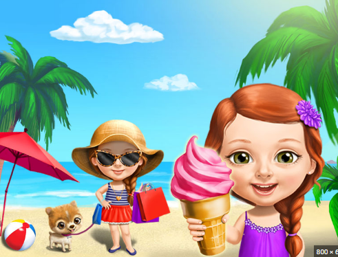 Sweet Baby Girl Summer Fun Game