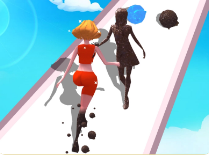 Girl Run Beauty 3D Game