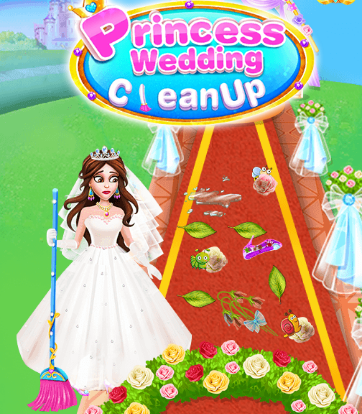 Princess Wedding Clean Game