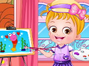 Baby Hazel Artist Dressup Game