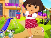 Dora Schoolday Dressup Game