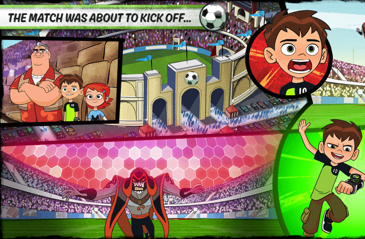 Ben 10 Penalty Power Game