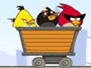 Angry Birds Dangerous Railroad Game