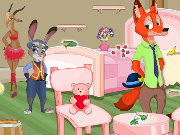 Zootopia House Cleaning Game