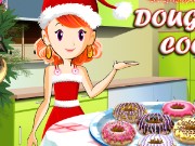 Christmas Doughnut Cooking